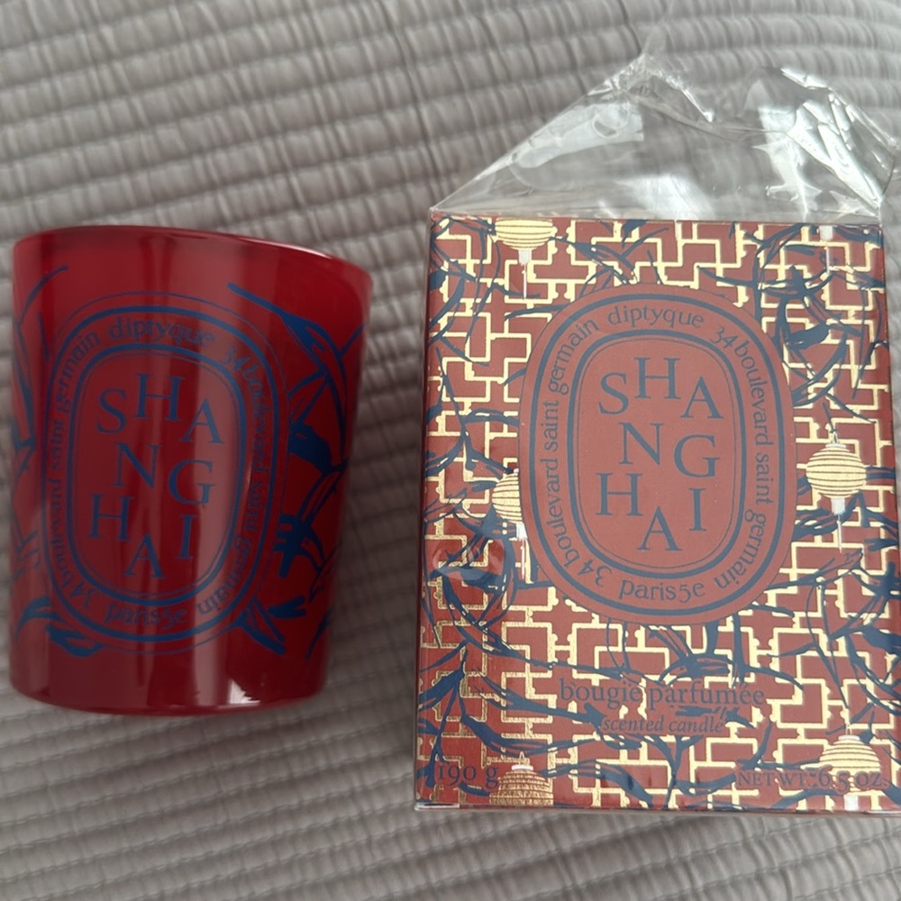 Diptyque Shanghai empty candle jar with box 190g (full size)